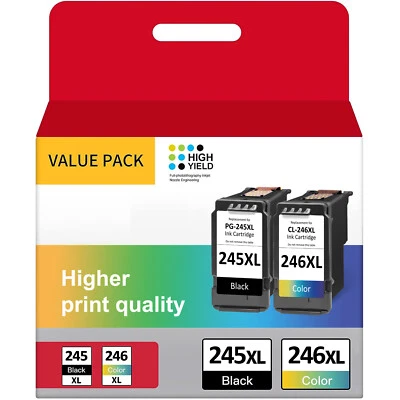 PG-245XL CL-246XL Printer Ink for Canon 245 XL 246 XL PIXMA TR4522 MG2522 MX490 - Изображение 1 из 4