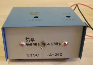 Convertidor NTSC / Generador JA-240 Comprobador del taller Sony 5,4 MHz / 4,5 MHz - Imagen 1 de 8