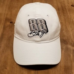 Dale Earnhardt Jr Hat Cap Strap Back White NASCAR Womens New Era Adjustable #88 - Picture 1 of 9