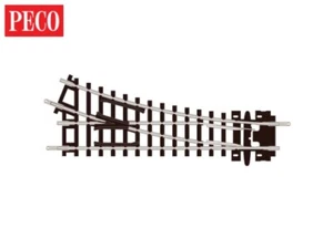 PECO ST-5 Scala N Codice 80 Insulfrog: Scambio manuale destro 22.5° (R 228 mm) - Foto 1 di 3