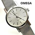 OMEGA GENEVE Women’s Watch Manual Winding Analog Oval 23mm Silver Vintage