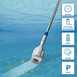 Poolstange Vakuumsauger | Bodenreinigung  elektrisch mit Teleskopstange SPA 50 - Bild 1 von 7