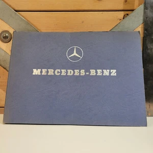 Mercedes Benz 220 Auto Verkaufsprospekt 1959 mit Staubschutz Swanky Barn - Bild 1 von 12