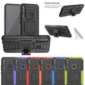 Für Huawei P40 Lite E Schutzhülle Slim Armour Schwerlast Ständer Stoßfest Robust - Zdjęcie 1 z 15
