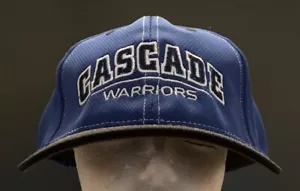 Richardson Cascade Warriors Fitted Cap Hat Sz. M/L New P410 Blue/Black/White - Picture 1 of 6