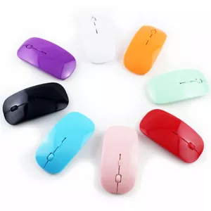 1Pcs 2.4GHz USB Wireless Tablet Laptop Computer Mouse Optical Scroll Mice - Picture 1 of 18