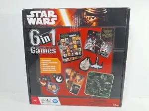 Star Wars 6 In 1 Party Board Game Wonder Forge Creative Unisex Kids 2015 Disney - Picture 1 of 6