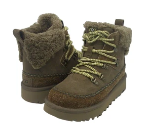 UGG CLASSIC ALPINE SCHNÜRSTIEFEL DAMEN WILDLEDER HICKORY US 9 /UK 7 /EU 40 - Bild 1 von 6