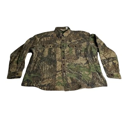 Vintage Walls Button Up Realtree Hunting Camo Shirt Size 2XL Long Sleeve - Image 1 of 4