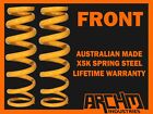 FRONT STANDARD HEIGHT KING COIL SPRINGS FOR FORD FALCON AU 6 CYL LIVE AXLE SEDAN