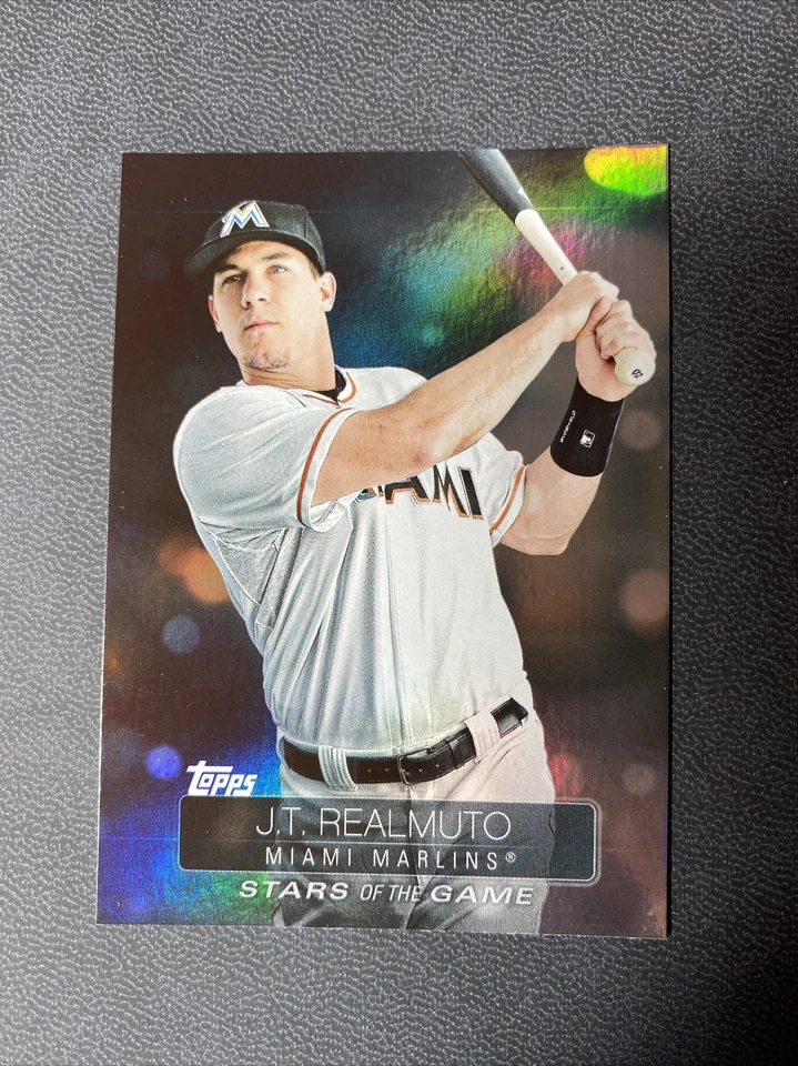 J.T. Realmuto, 2019 Topps "Stars of the Game" (#SSB-90), Miami Marlins - Image 1 of 2