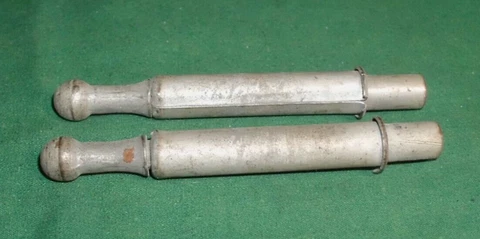 2 Vintage New /Antique Casement Window Sash Side Lock Pins  House Hardware Cover