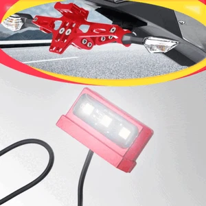 LED Rear License Plate Light 6000K Lamp For Honda Grom 125 MSX 125 2014-2024 CT - Picture 1 of 5