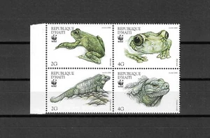 HAITI 1999 WWF SG 1636/1639 MNH - Bild 1 von 1