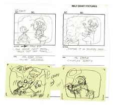 Quack Pack Disney Production Animation Storyboard Drawing Fragment 1996 13
