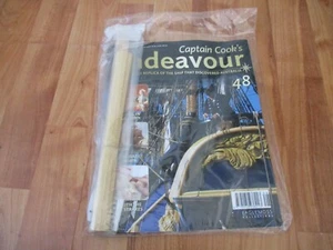 1/48 Eaglemoss Costruzione Capitano COOK Endeavour Modello Nave Problema 48 Inc - Foto 1 di 1