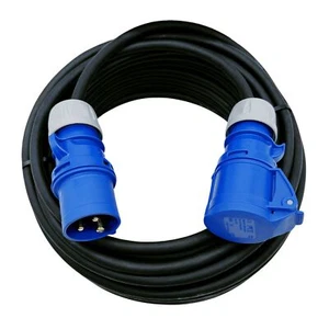 Cable de camping CEE caravana barco 16A extensión H07RN-F 3x2,5 mm² 2-50 m - Imagen 1 de 25