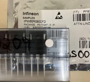 IPW65R080CFD INFINEON TRANS MOSFET N-CH 700V 43.3A TO247-3 ROHS 2 PIECES - Picture 1 of 1