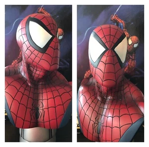 MARVEL 1997 LEGENDS IN 3 DIMENSIONS SPIDERMAN BUST BY GREG ARONOWITZ # 470/3000 - Picture 1 of 12