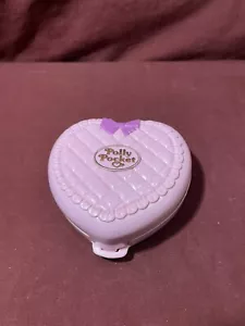 1994 Polly Pocket Bluebird Perfect Playroom Pink Heart COMPACT ONLY - Picture 1 of 6