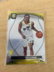 Cody Williams RC 2024-25 Panini totalmente certificado - Utah Jazz - Imagen 1 de 1