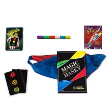 Magic Makers Color Changing Hanky, Stop Light Cards and Magic Stick Tricks