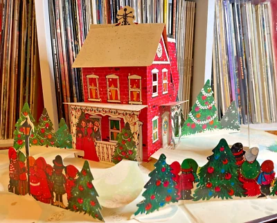 THE BEST LOVED - MUSIC OF CHRISTMAS 3D POP UP GATEFOLD 1st U.S. 1972 2xLP - Image 1 of 4