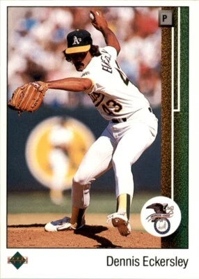1989 Upper Deck MLB Dennis Eckersley #664 - Image 1 of 2