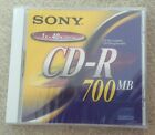 CD-R RECORDABLE CD SONY 700MB TOP QUALITY (CDQ80N4) 160 DISCS