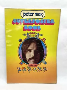 SUPER POSTER BOOK Peter Max OVERSIZED 60’s Graphic Design / Art 11 x 16 ORIGINAL - Picture 1 of 1