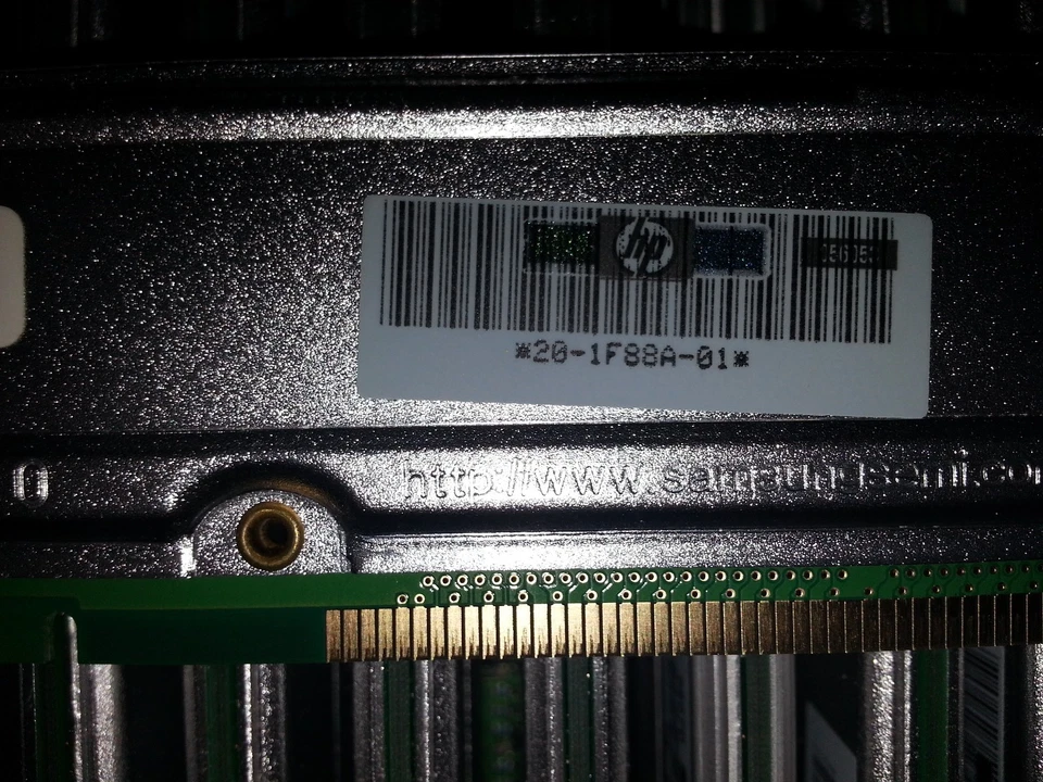 1GB 800Mhz 800-40 RDRAM Rambus Rimm HP ES47 ES80 GS1280 20-1F88A-01 3X-MS7AB-DB - Image 1 of 2