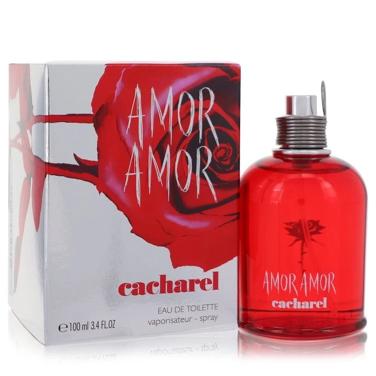 Amor Amor Eau De Toilette Spray By Cacharel 3,4 oz Eau De Toilette Spray - Imagem 1 de 1