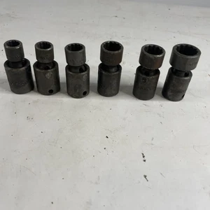 Mac Tools XUP2 3/8 Drive 12 Pt Swivel Sockets. 10,11,13,15,16,18. FREE SHIPPING  - Bild 1 von 4