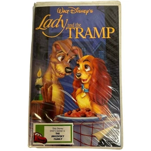 Lady And The Tramp VHS Walt Disney Black Diamond The Classics Vintage Classic - Picture 1 of 15
