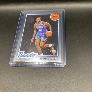 2025 Topps Basketball  45th anniversary Thomas Sorber RC Silver. - Picture 1 of 2
