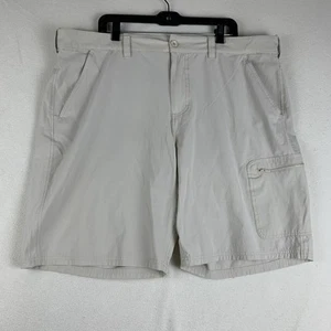 HUK Next Level 10.5-Inch Men's Beige Casual Fishing Comfort Shorts Size XXL 2XL - Picture 1 of 20