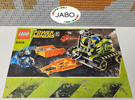 (OK O7/13) Lego Power Miners Building Instructions 8958 Granite Grinder