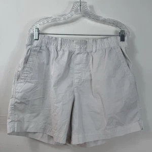 Polo Ralph Lauren Shorts Größe Large Baumwollmischung weiß 6" Schrittlänge elastischer Bund - Bild 1 von 6