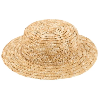  Cappello a cilindro rotondo piccolo Cappello di paglia Cappello a cilindro - Immagine 1 di 4