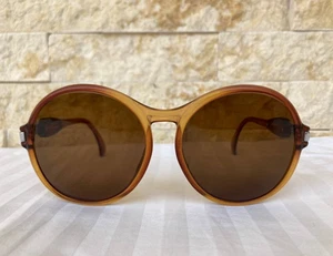 VINTAGE SAPHIRA WEST GERMANY SUNGLASSES 4024-80 UNUSED ROUND OVERSIZED 1970'S - Picture 1 of 17