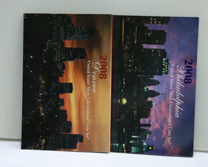 2008 US MINT UNCIRCULATED BU P&D 28 COIN SET Philadelphia and Denver Mint - Picture 1 of 5