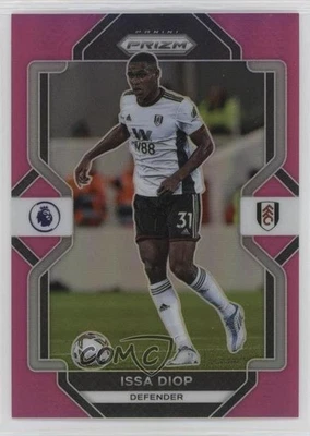 2022-23 Panini Prizm Premier League Pink Prizm /199 Issa Diop #71 - Image 1 of 2