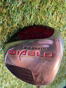 Callaway Diablo 3 Wood Graphite W-50G- Mid Torque - Low Kick Stiff Flex Graphite - Picture 1 of 5