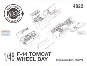 MCC48022 1:48 Mini Craft Collection F-14 Tomcat Wheel Bay Set (TAM kit) - Picture 1 of 6