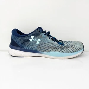 Under Armour Womens Threadborne Push 1296206-410 Blue Running Shoes Sneakers 9 - Picture 1 of 12