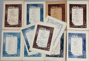 Daniel Fortea Biblioteca Lot Of 11 Sheet Music Spanish Classical Op #s 24-27 Vtg - Picture 1 of 4