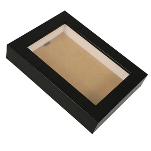 Wooden Picture Frame Baby Paintable Frames Molding Farmhouse Photo for Memory - Picture 1 of 12