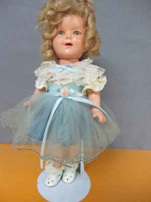 MUÑECA SHIRLEY TEMPLE 1934 COMPOSICIÓN 13" IDEAL Foto 1 de 4