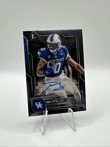 Troy Stellato 2025 1st Bowman Chrome U Auto #BCA-TST Kentucky Wildcats - Bild 1 von 2