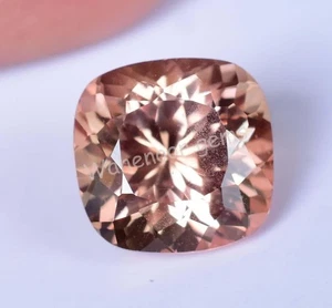 Makelloser natürlicher Padparadscha Saphir 7,30 ct Kissen zertifiziert loser Edelstein - Bild 1 von 5